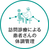 訪問診療による患者さんの体調管理